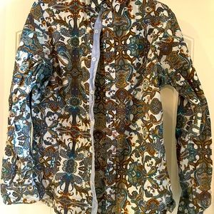 Paisley Cremieux shirt.